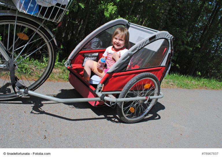 children’s bicycle trailer