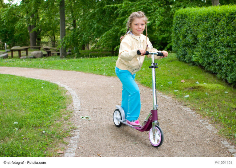 City scooters for children